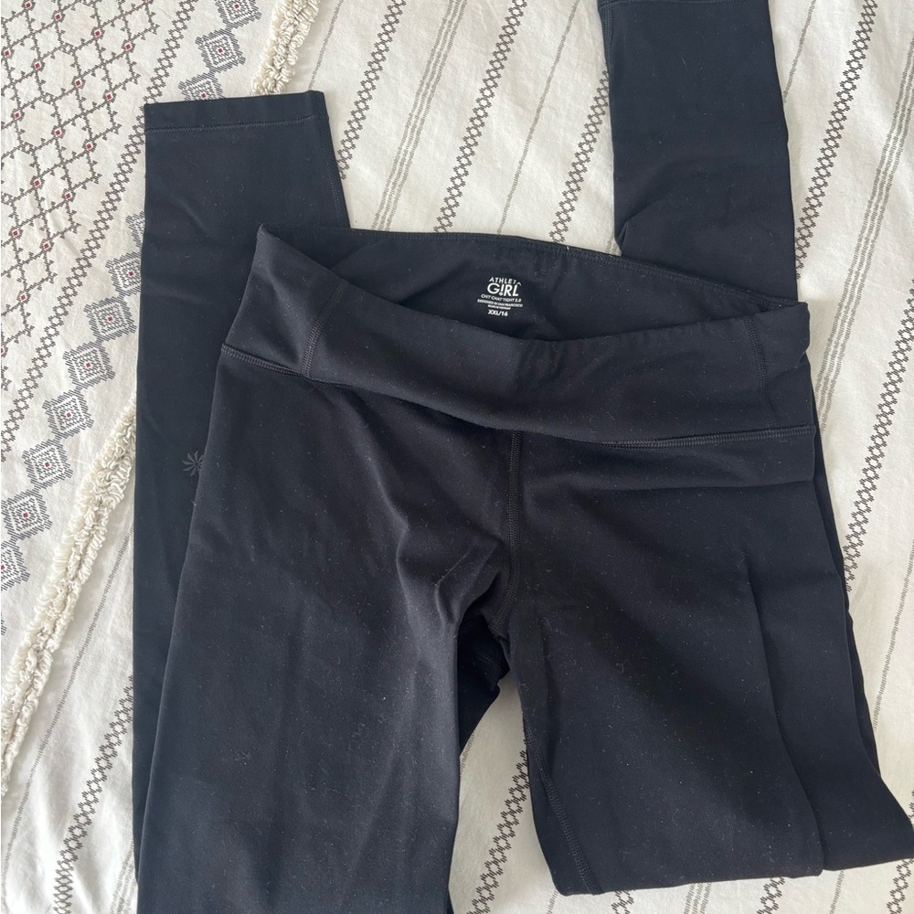 Athleta Kids Black Leggings